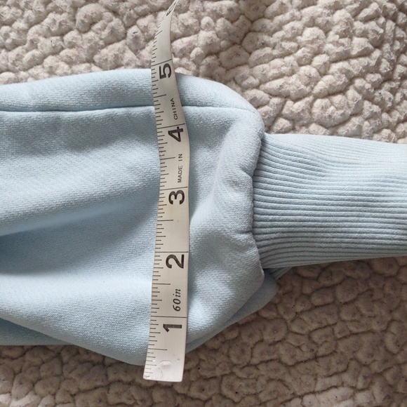 Wanakome Size Small Blue Asymmetrical Zip Jacket - Picture 6 of 16